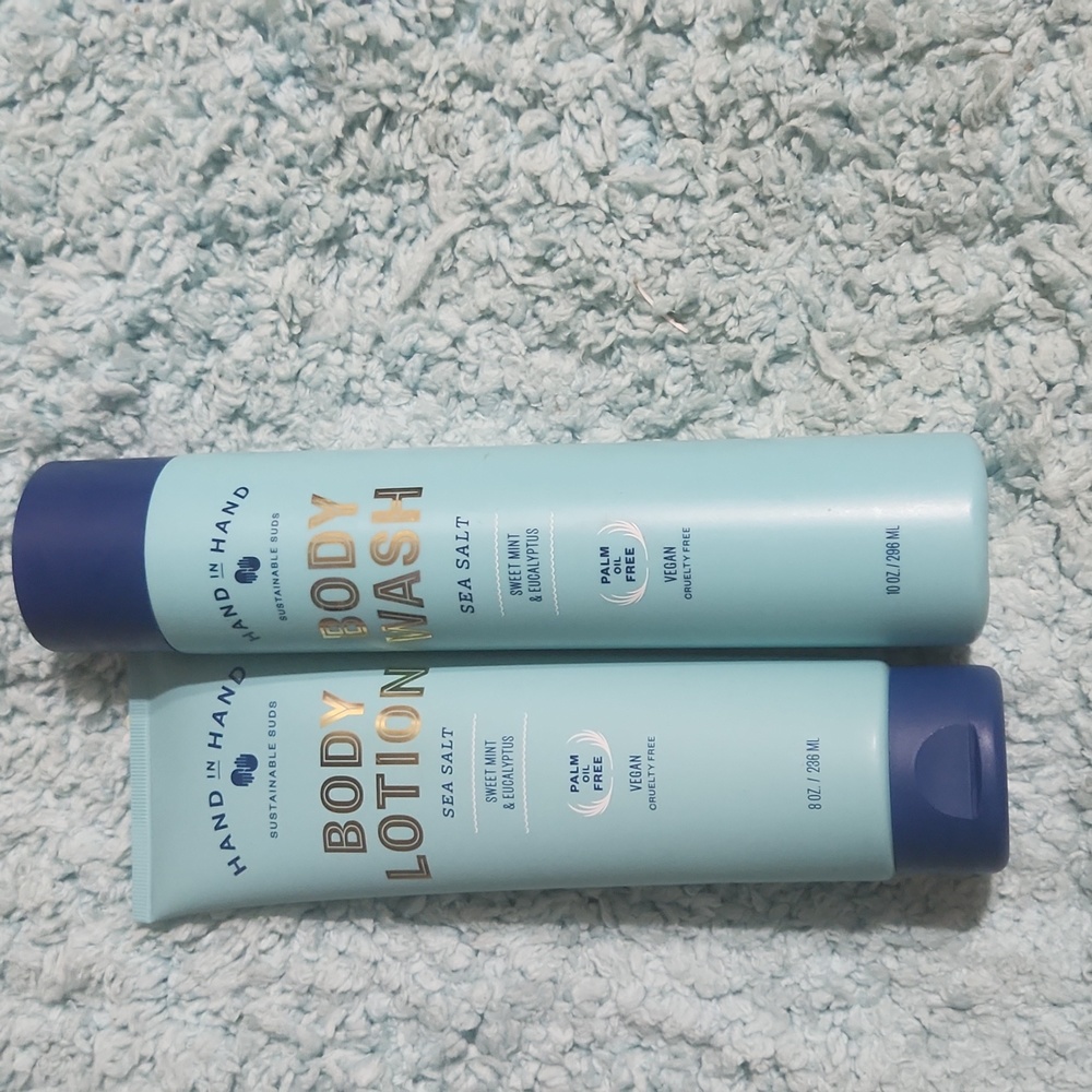 New Hand In Hand Body Wash and Lotion